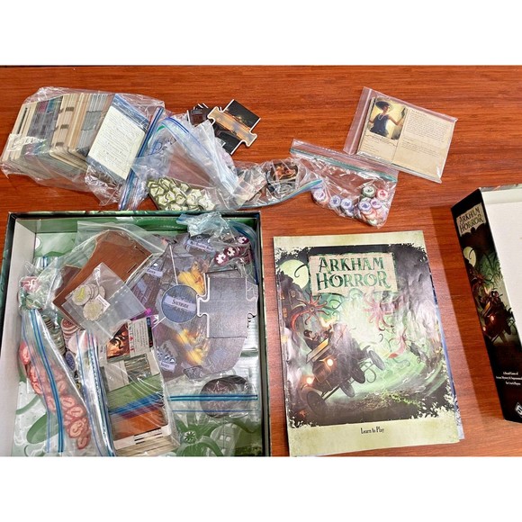 Arkham Horror 3rd Edition Board Game – Cooperative Mystery & Horror - Picture 3 of 3